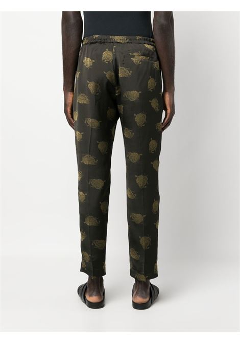 pantalone in tessuto jaquard DRIES VAN NOTEN | Pantalone | PARKINO6369606